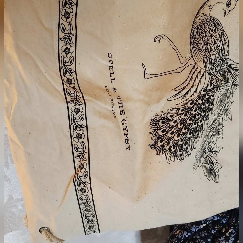 SPELL PEACOCK BACKPACK RARE - Picture 3 of 5
